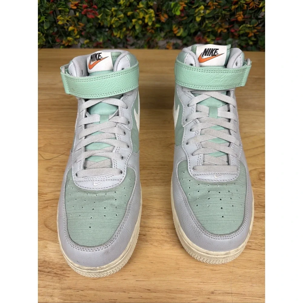 Nike Air Force 1 '07 LX Mid Certified Fresh Sneakers Shoes Enamel Green‎ Men 9.5
